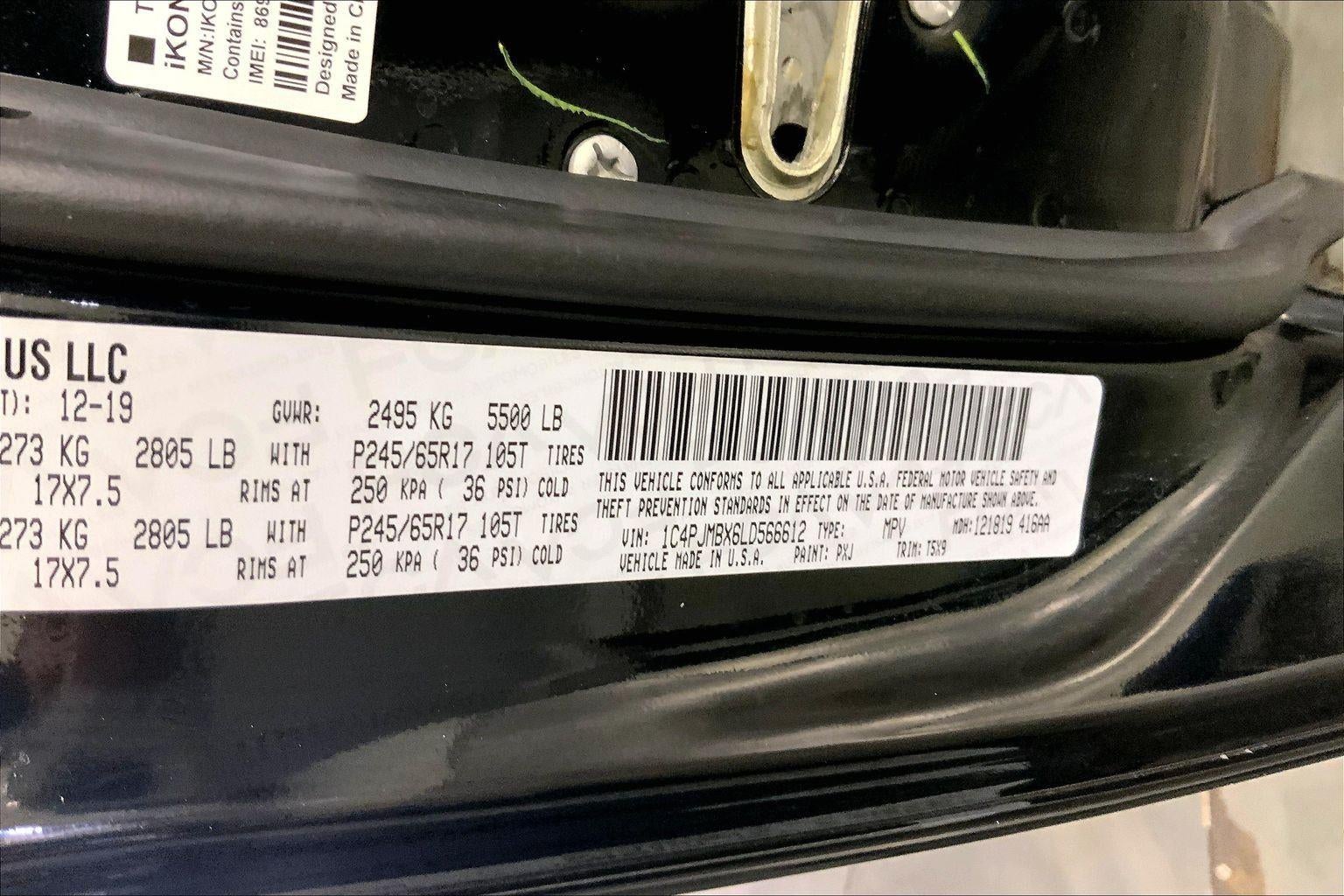 2020 Jeep Cherokee Trailhawk