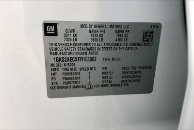 2015 GMC Yukon SLE