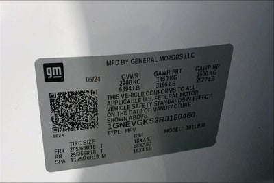 2024 Chevrolet Traverse AWD LT
