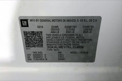 2019 GMC Terrain SLE