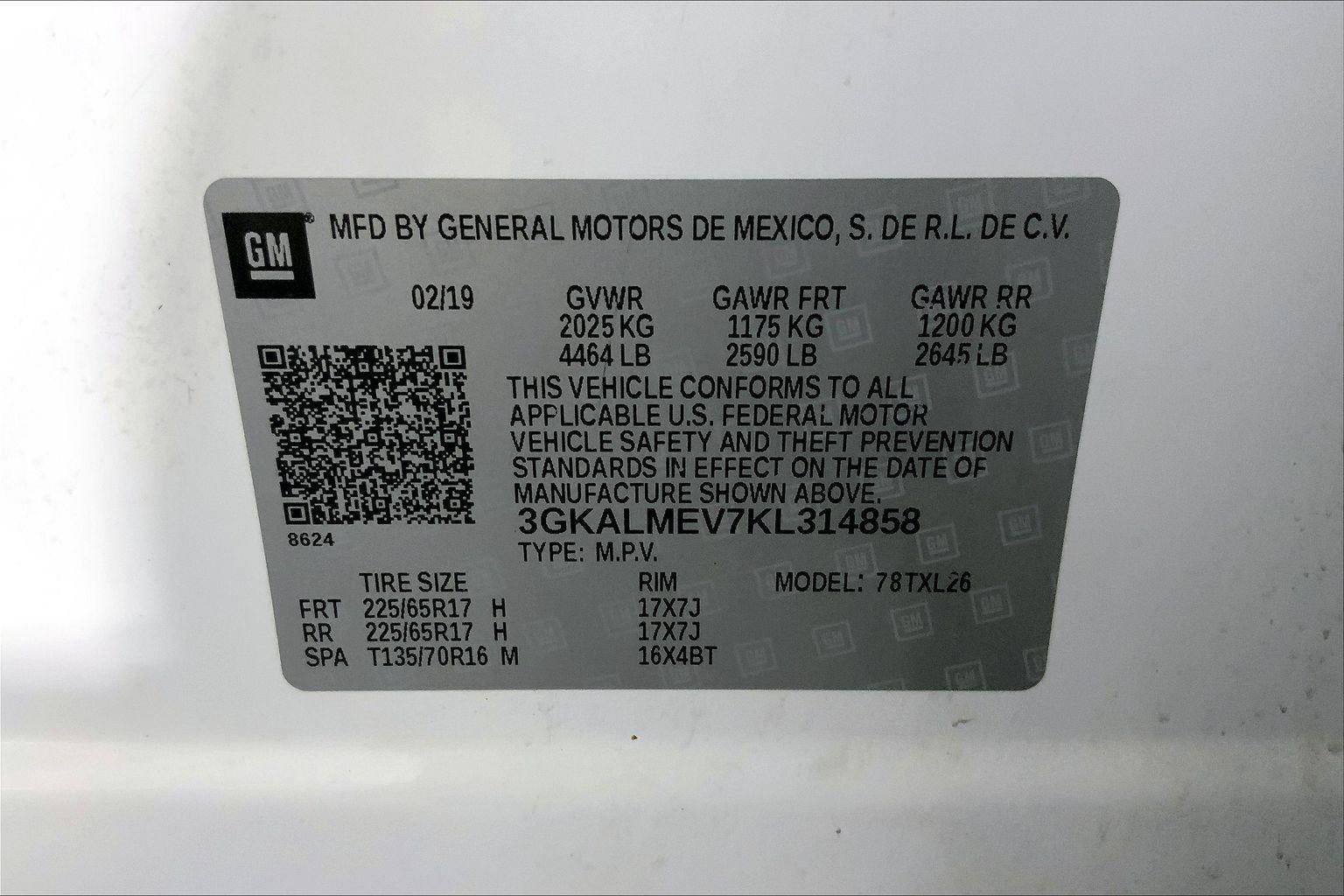 2019 GMC Terrain SLE
