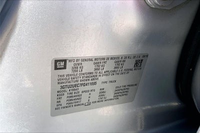 2015 GMC Sierra 1500 SLE