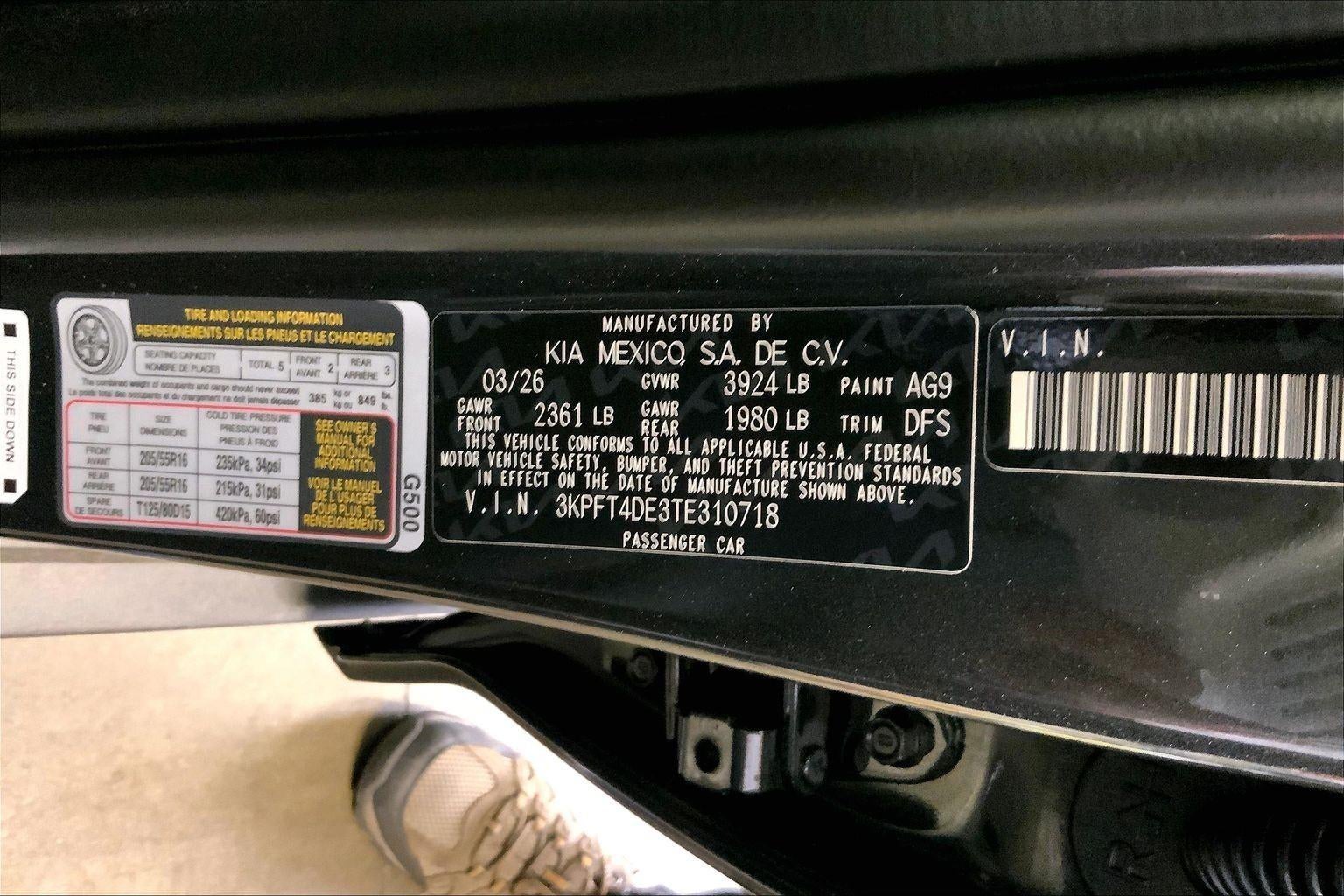 2026 Kia K4 LXS