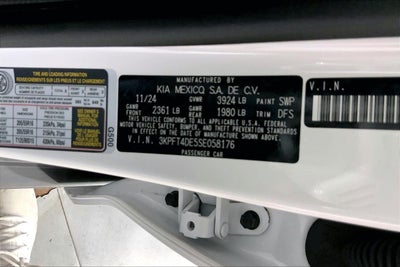 2025 Kia K4 LXS