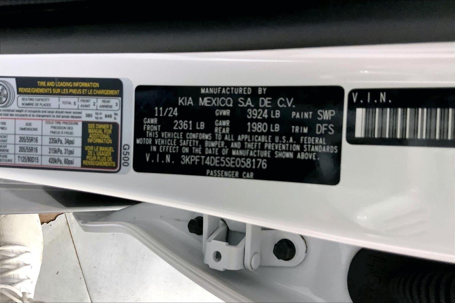 2025 Kia K4 LXS