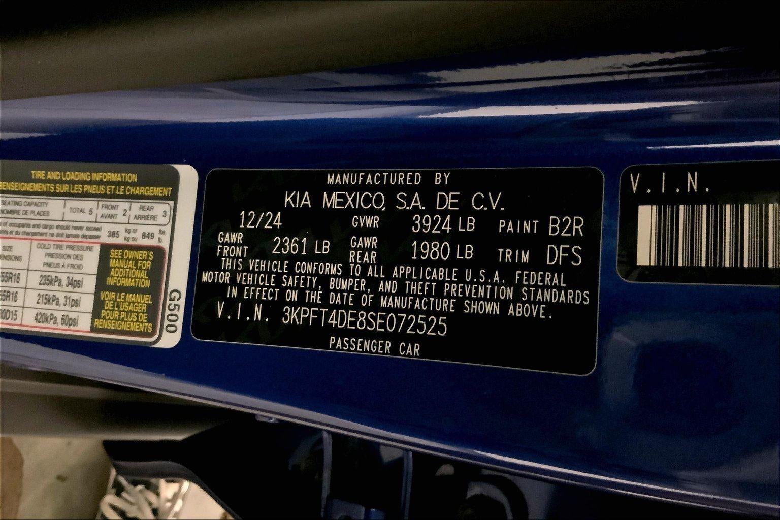 2025 Kia K4 LXS