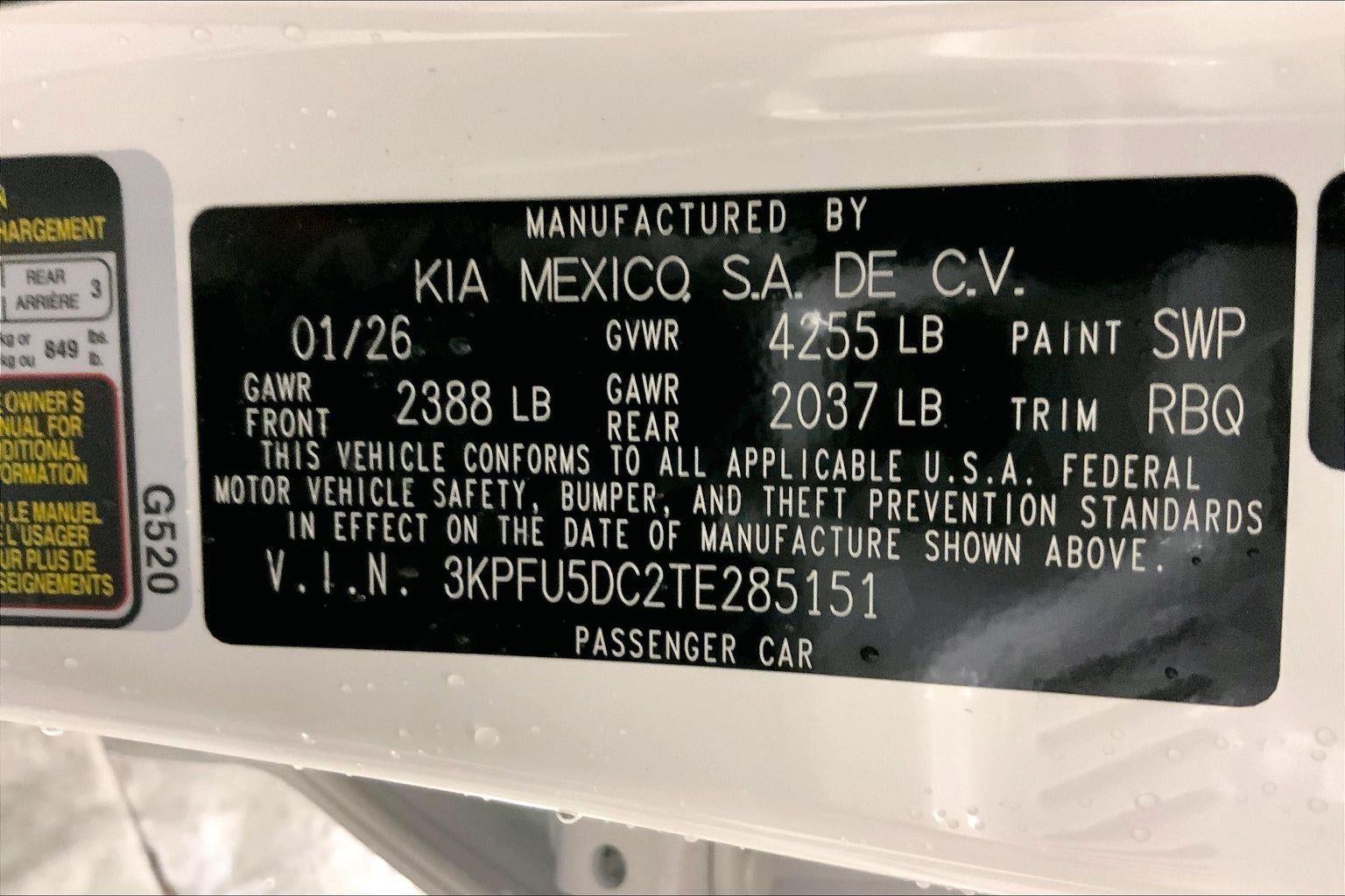 2026 Kia K4 GT-Line Turbo