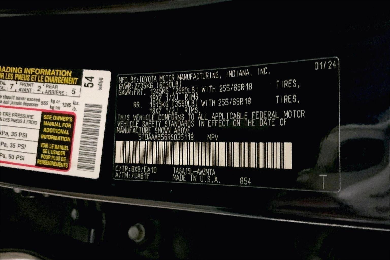 2024 Toyota Grand Highlander XLE