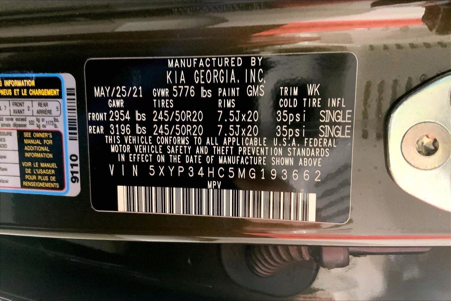 2021 Kia Telluride EX