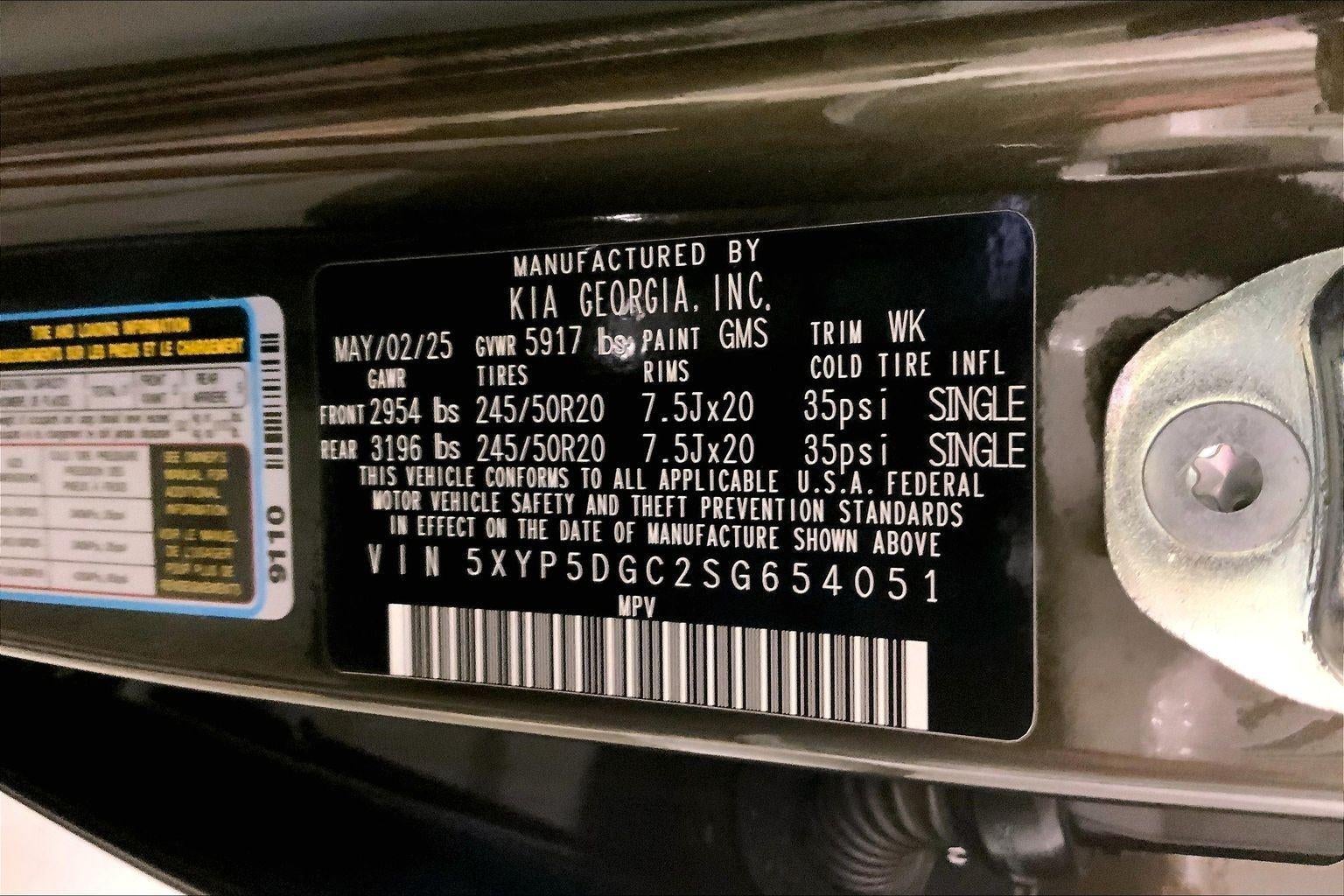 2025 Kia Telluride SX