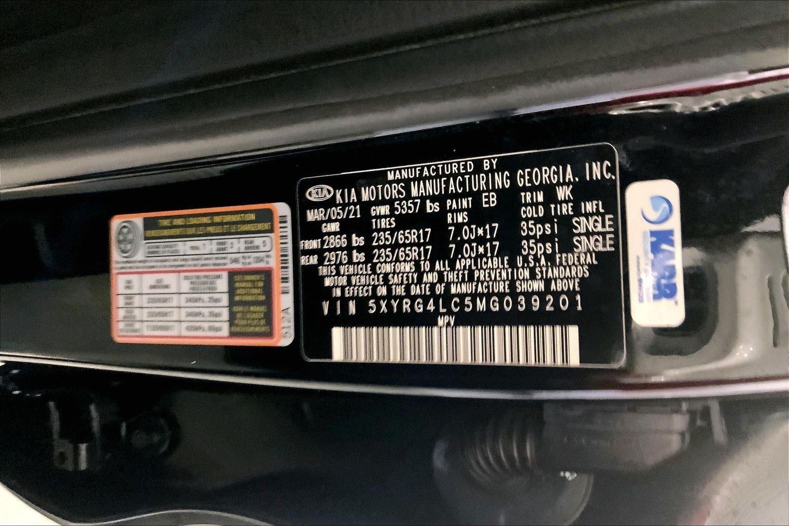 2021 Kia Sorento LX