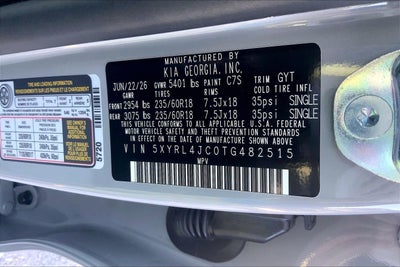 2026 Kia Sorento S