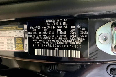 2026 Kia Sorento S