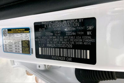 2025 Kia K5 LXS