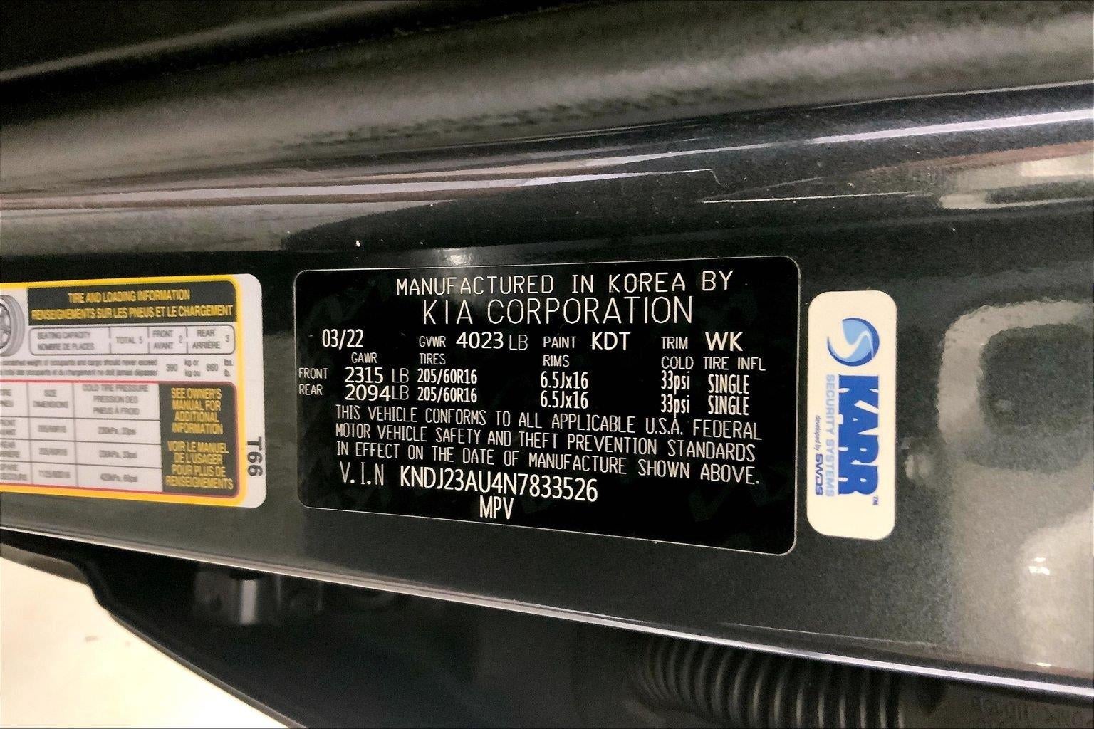 2022 Kia SOUL LX