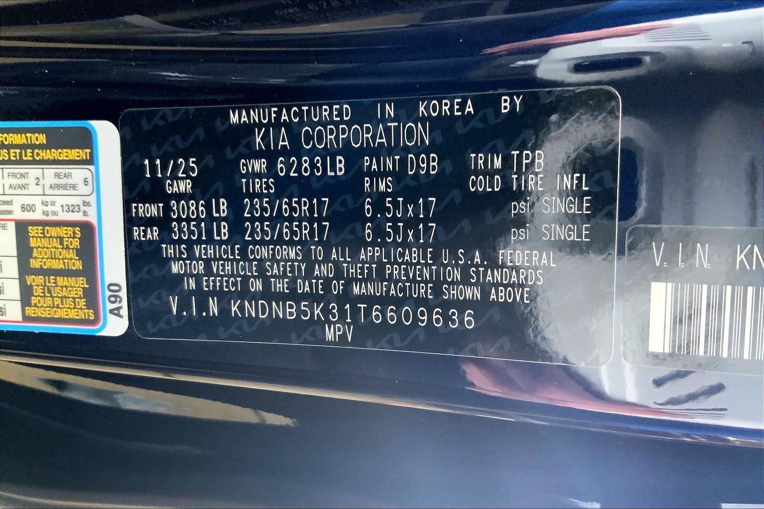 2026 Kia Carnival LXS