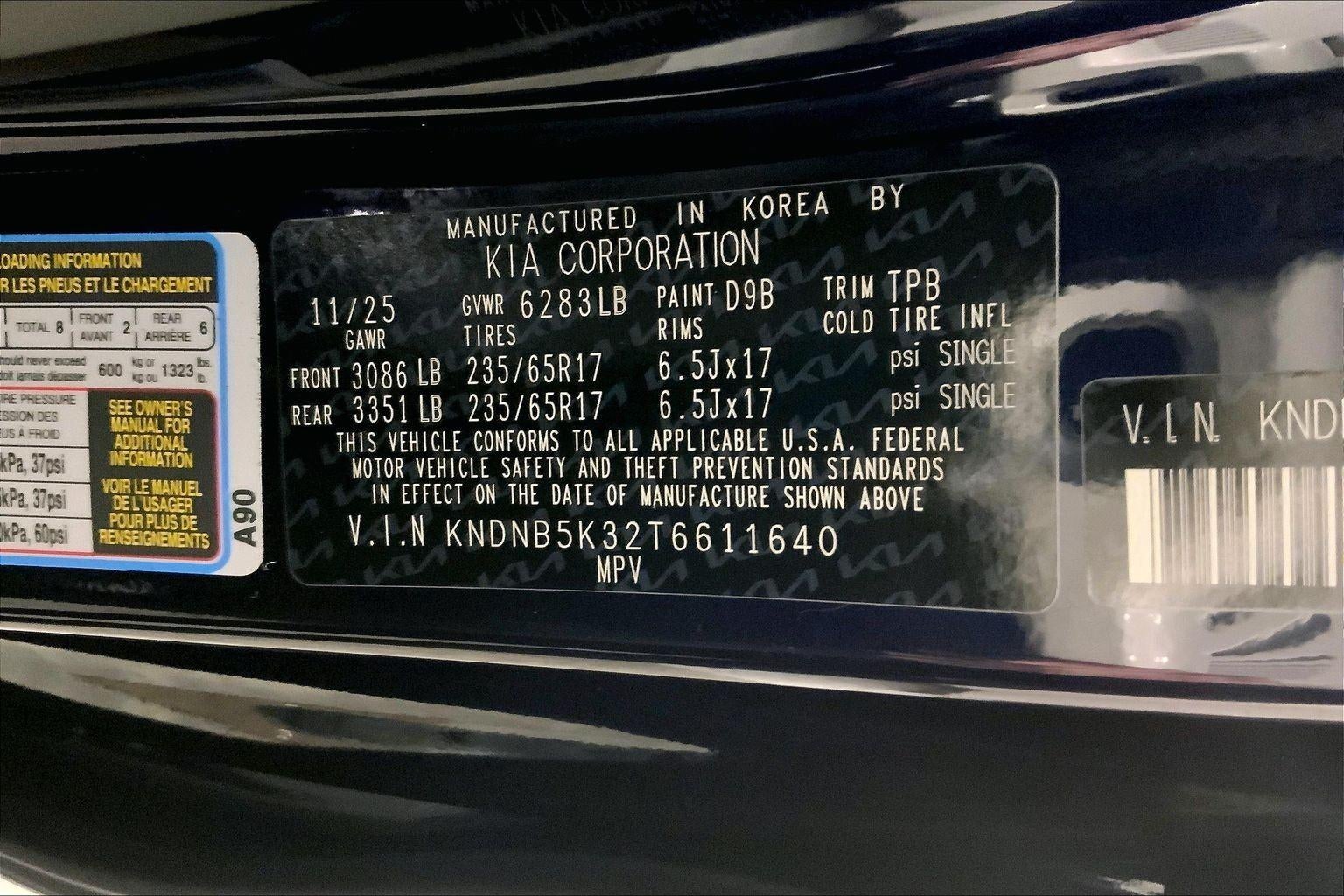 2026 Kia Carnival LXS