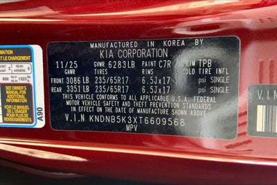 2026 Kia Carnival LXS