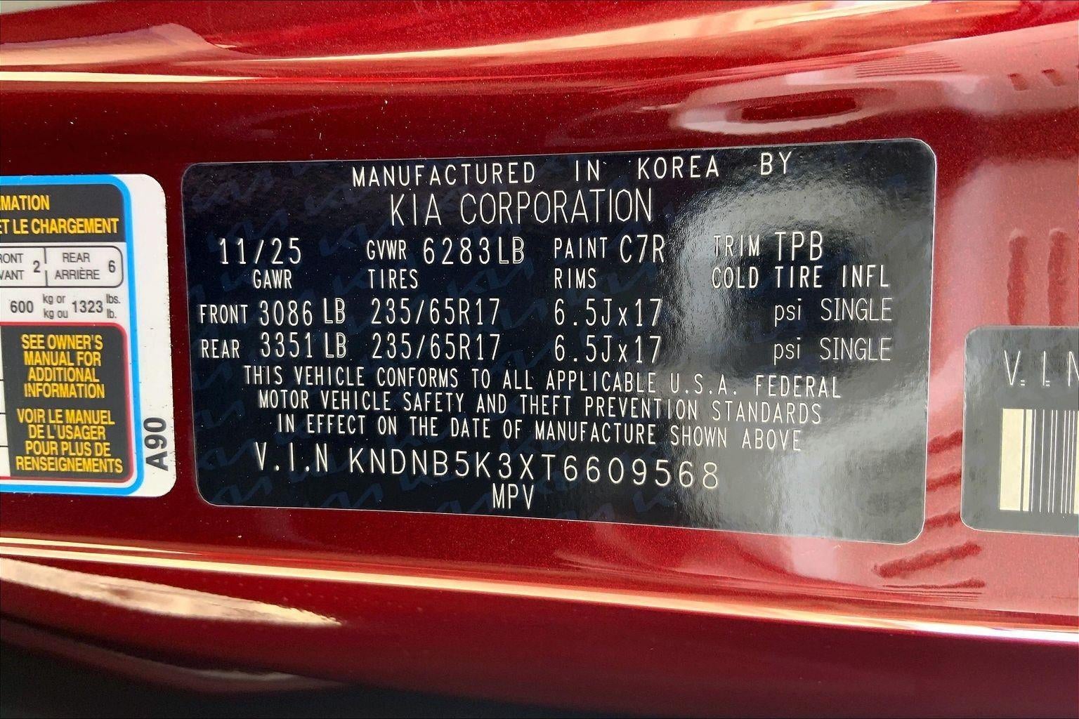 2026 Kia Carnival LXS