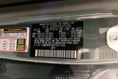 2026 Kia Sorento Hybrid EX