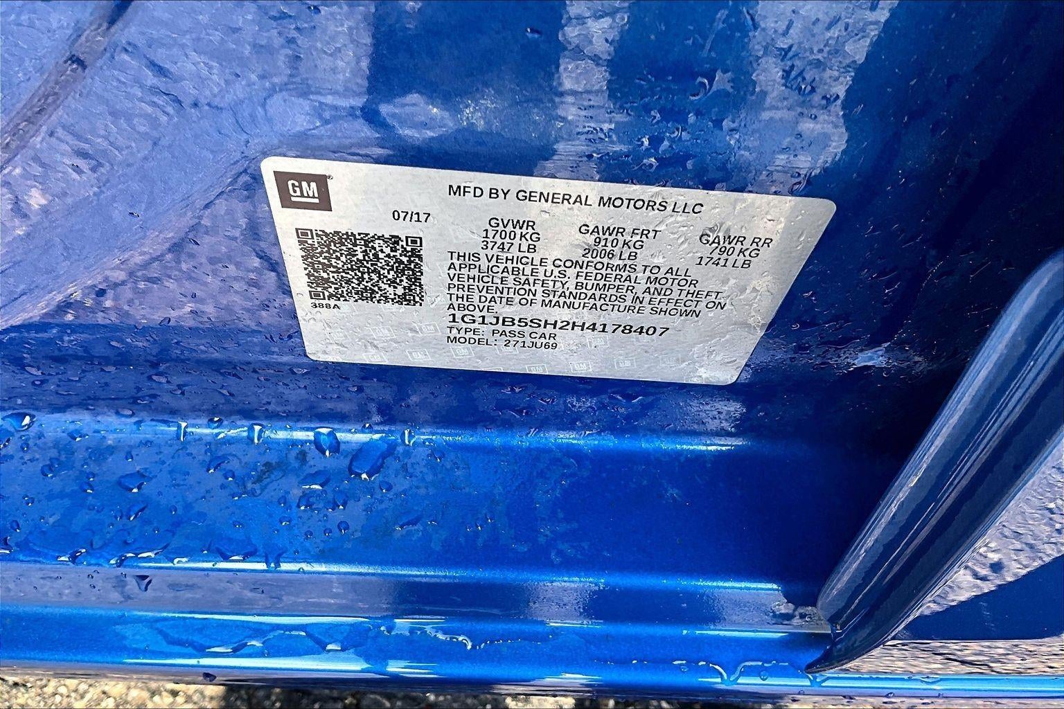 2017 Chevrolet Sonic LS