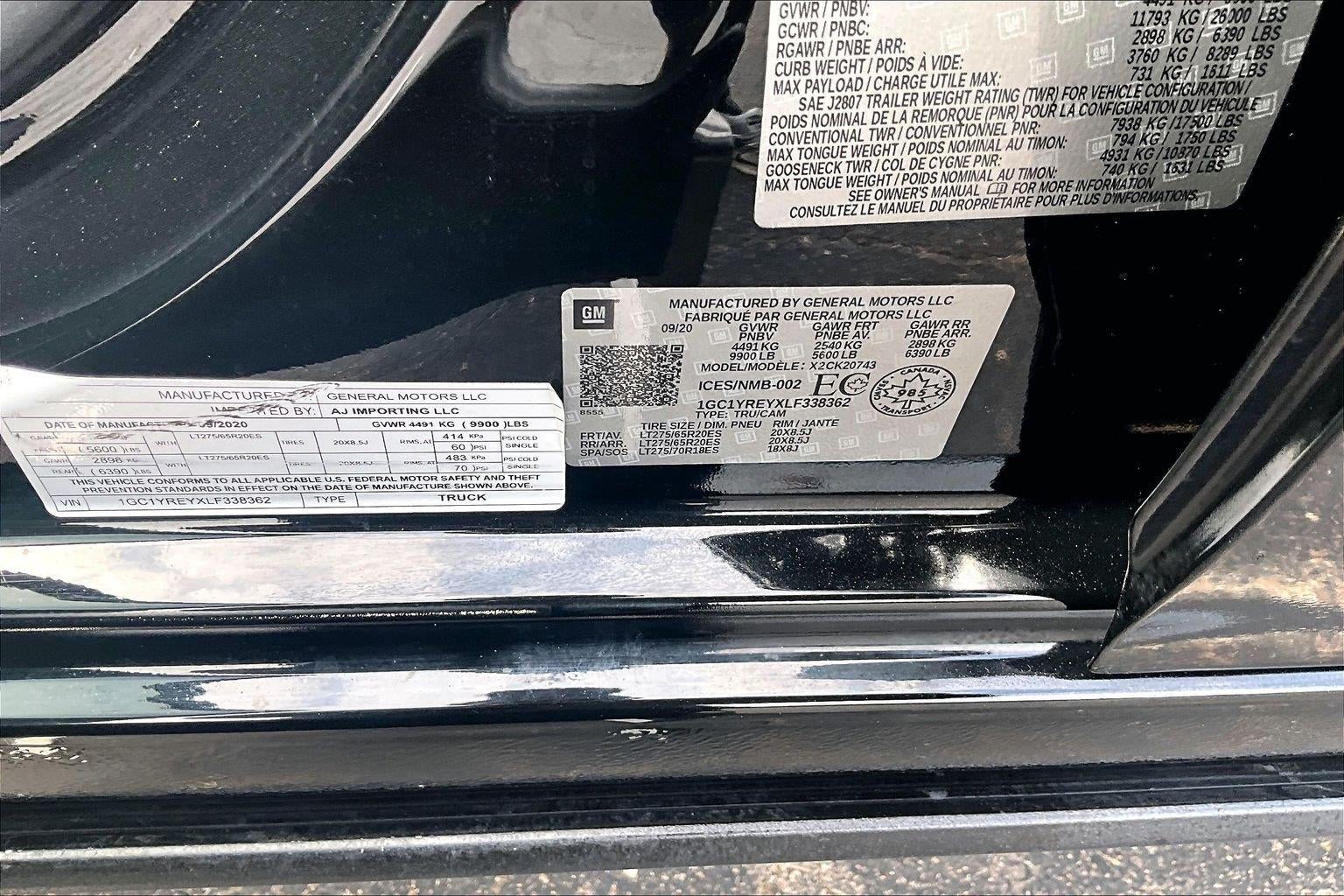 2020 Chevrolet Silverado 2500 HD High Country