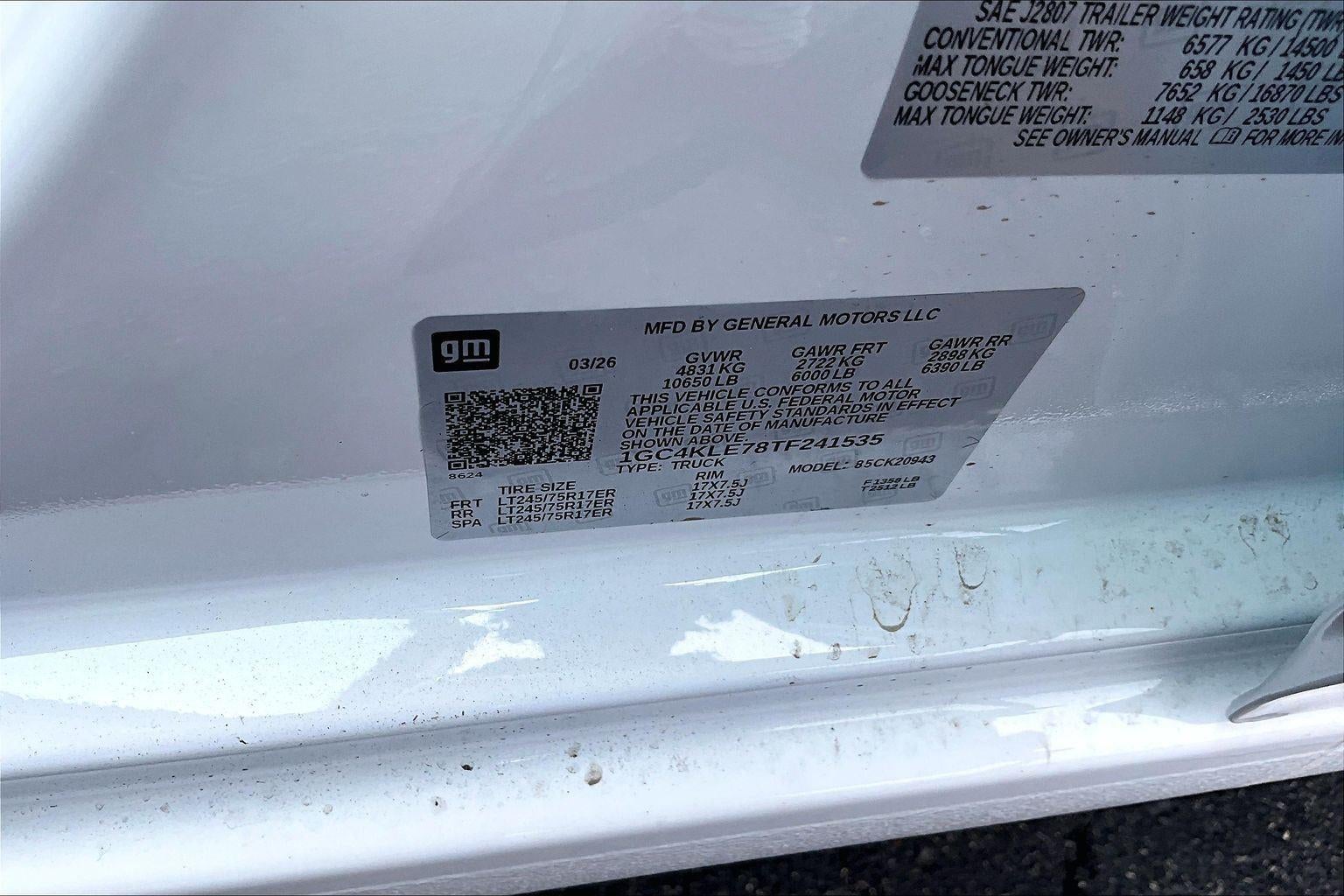 2026 Chevrolet Silverado 2500 HD WT