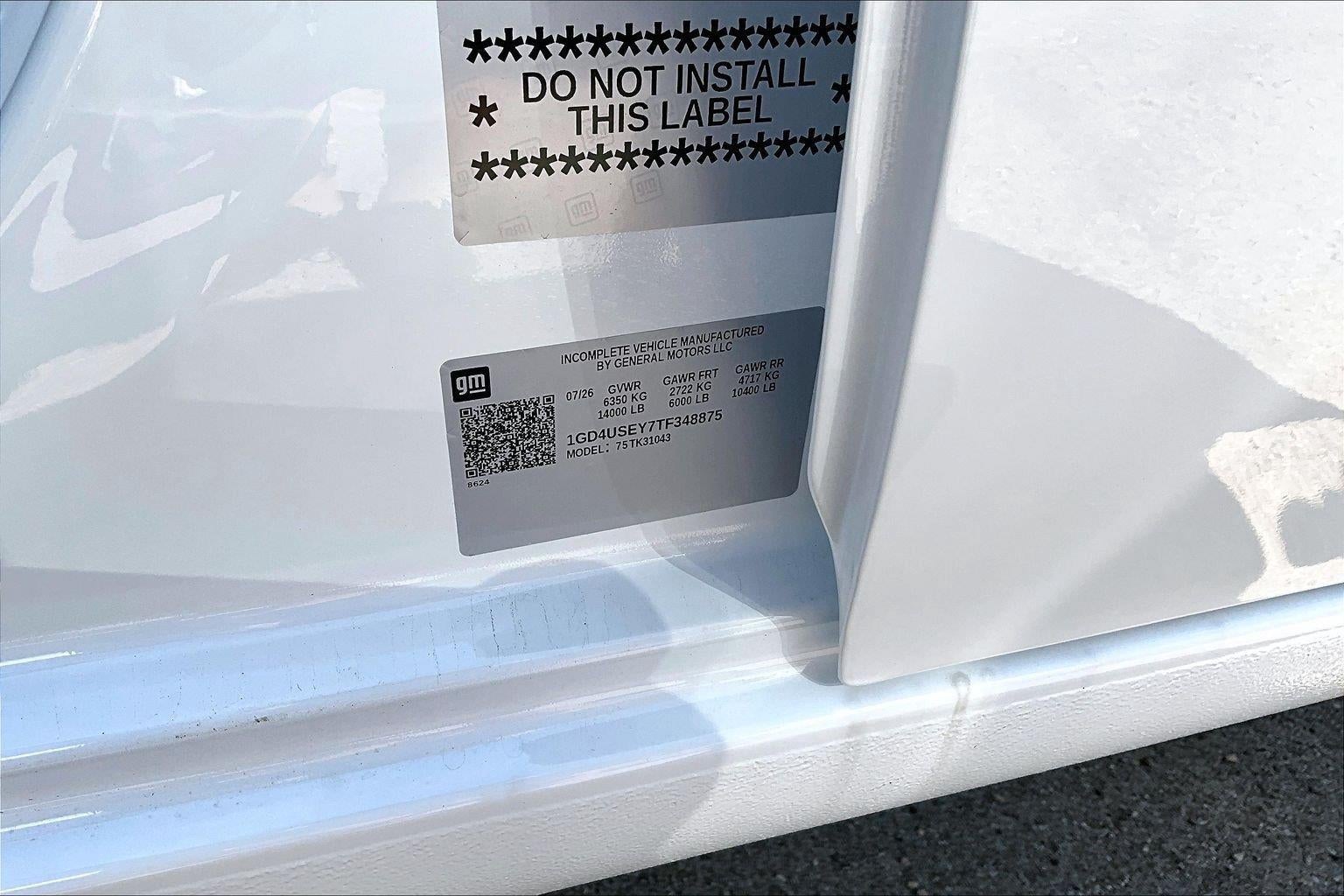 2026 GMC Sierra 3500 HD Chassis Cab Pro