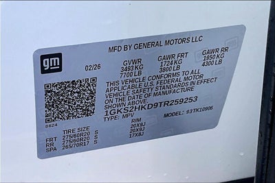 2026 GMC Yukon XL AT4