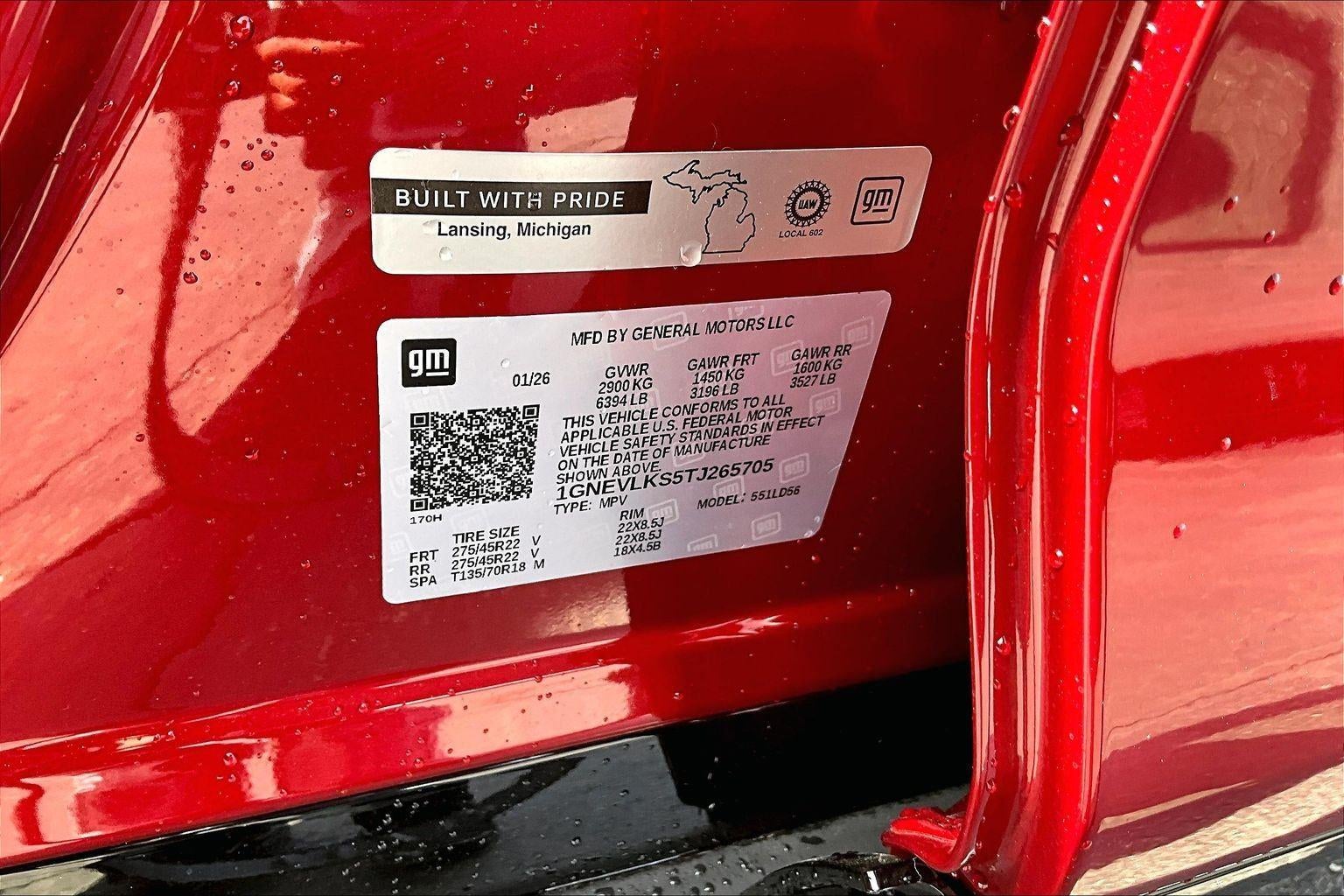 2026 Chevrolet Traverse RS