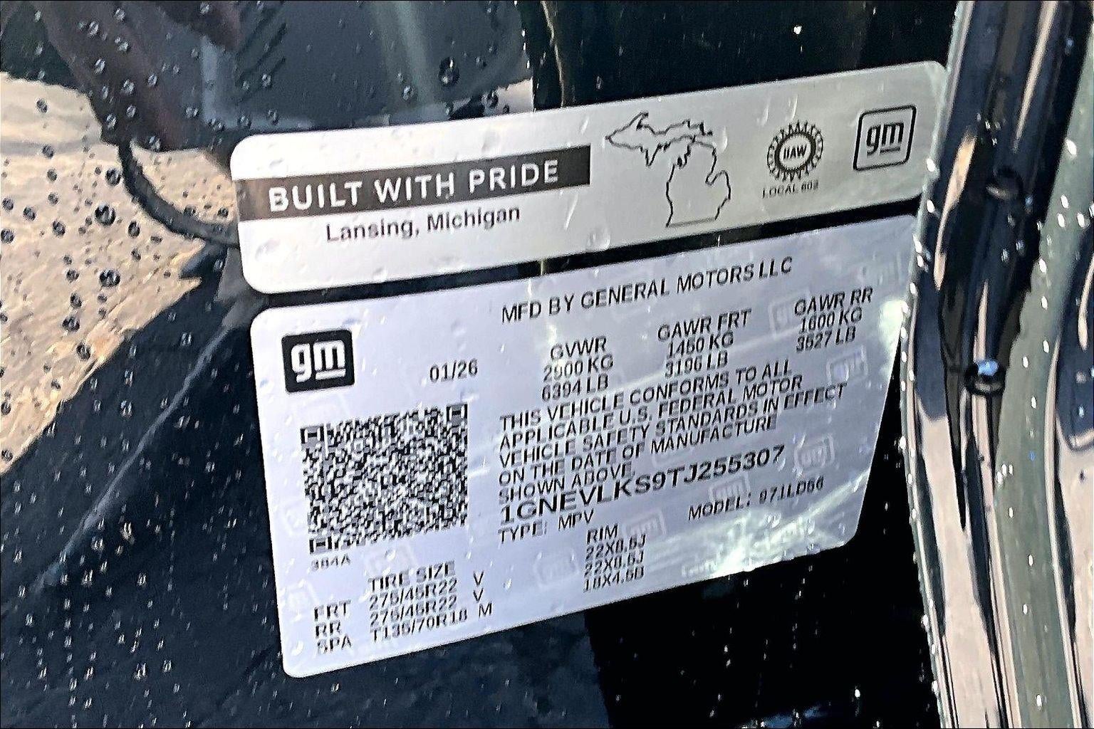 2026 Chevrolet Traverse RS