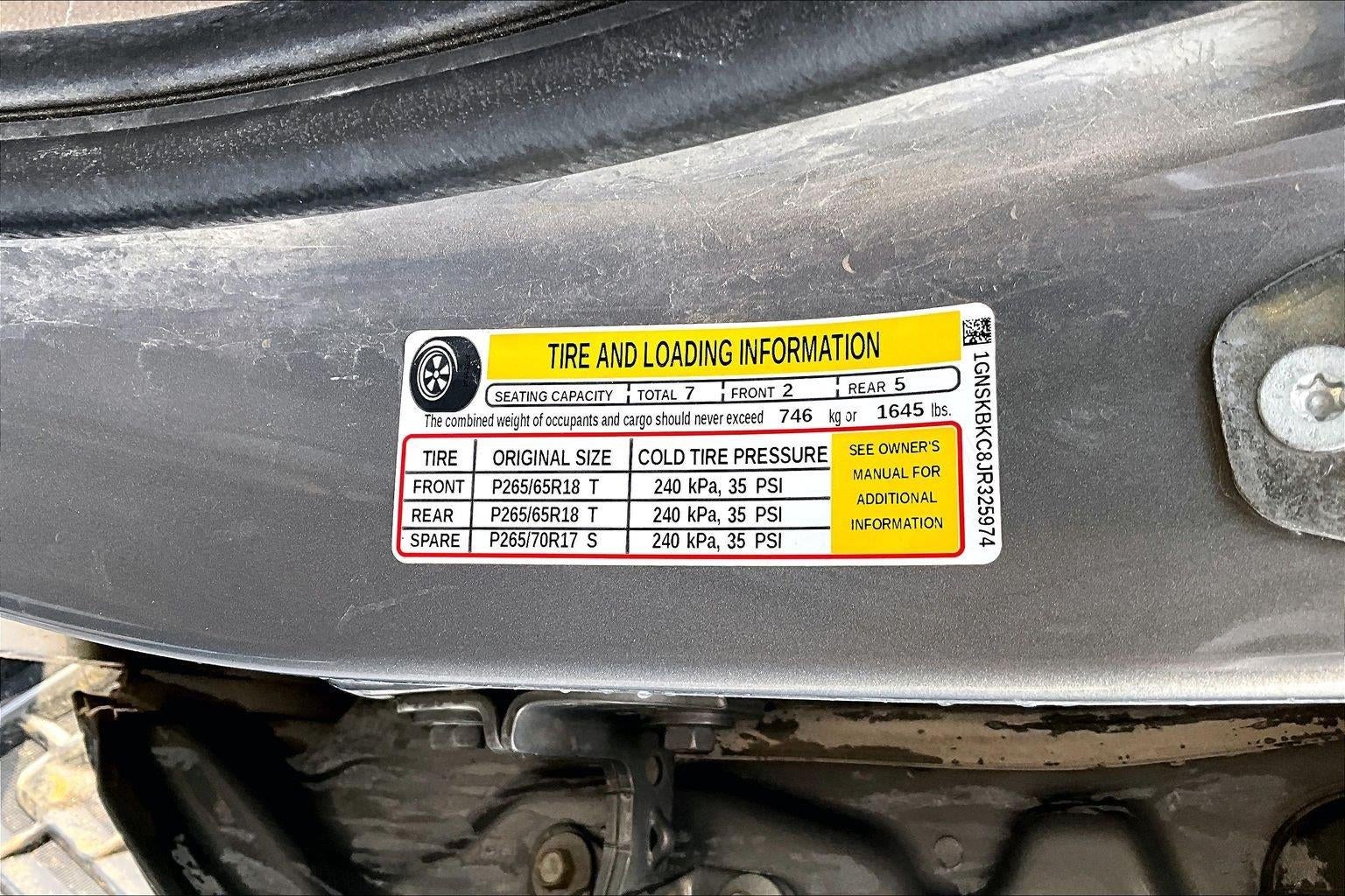 2018 Chevrolet Tahoe LT