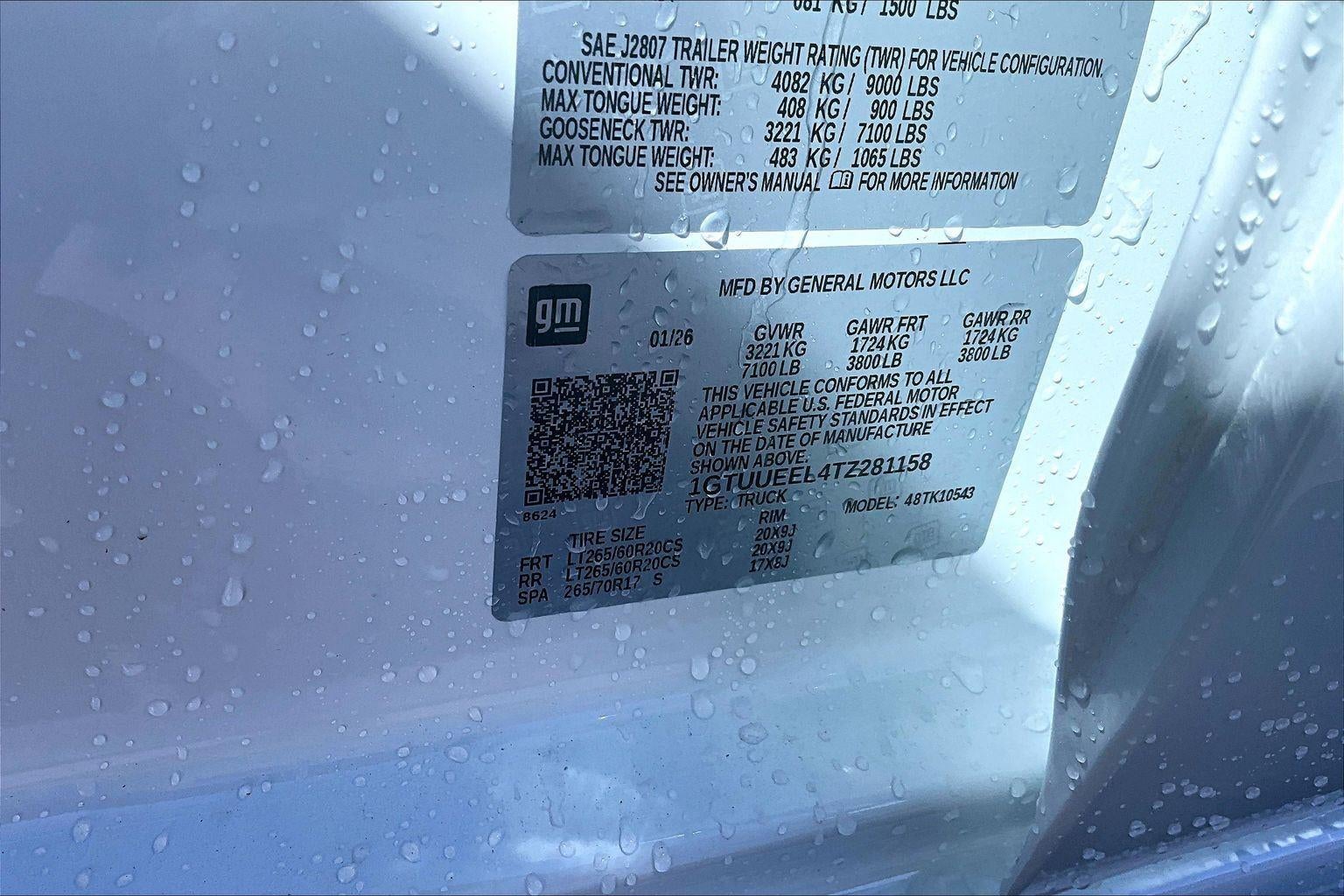 2026 GMC Sierra 1500 AT4