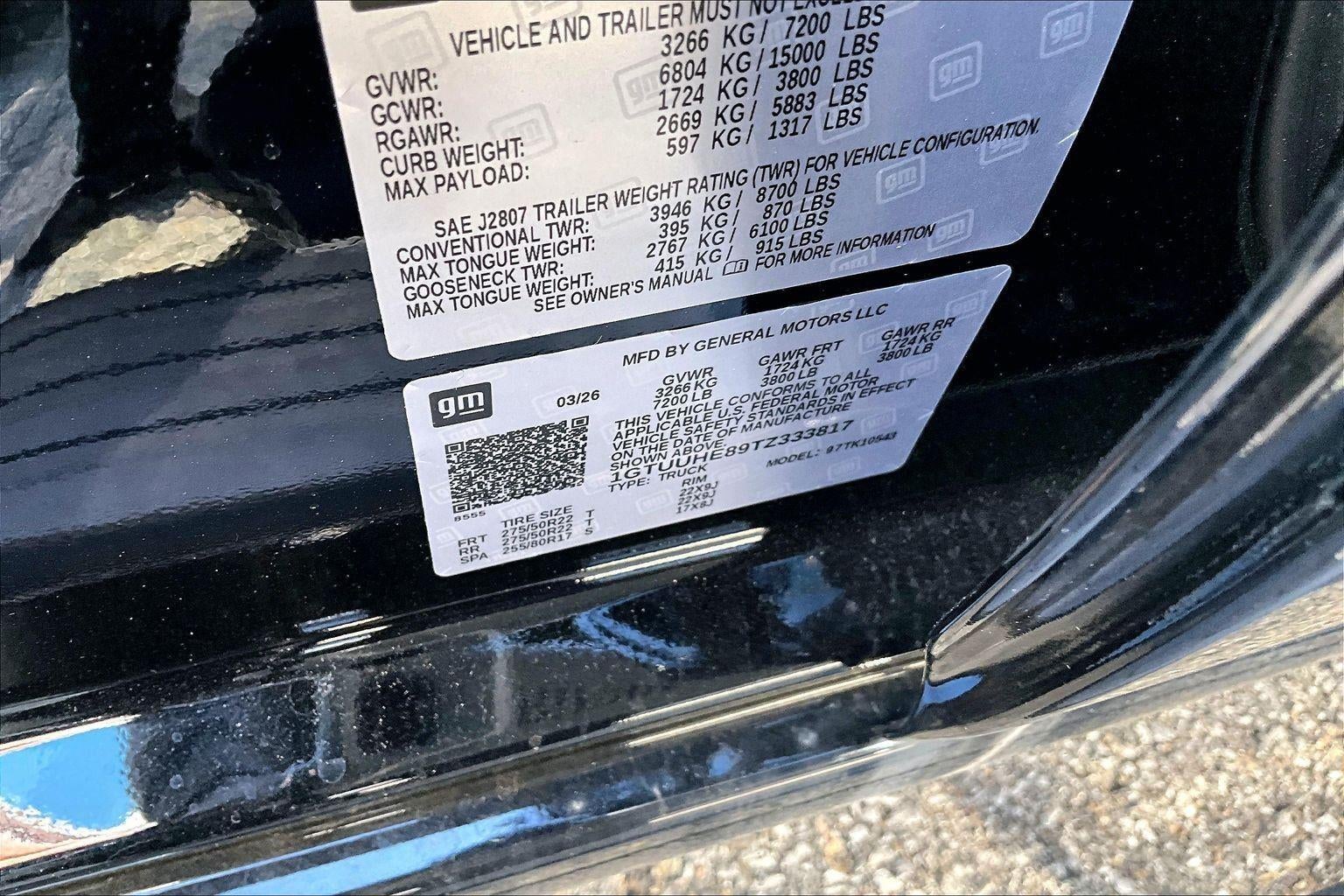 2026 GMC Sierra 1500 Denali Ultimate