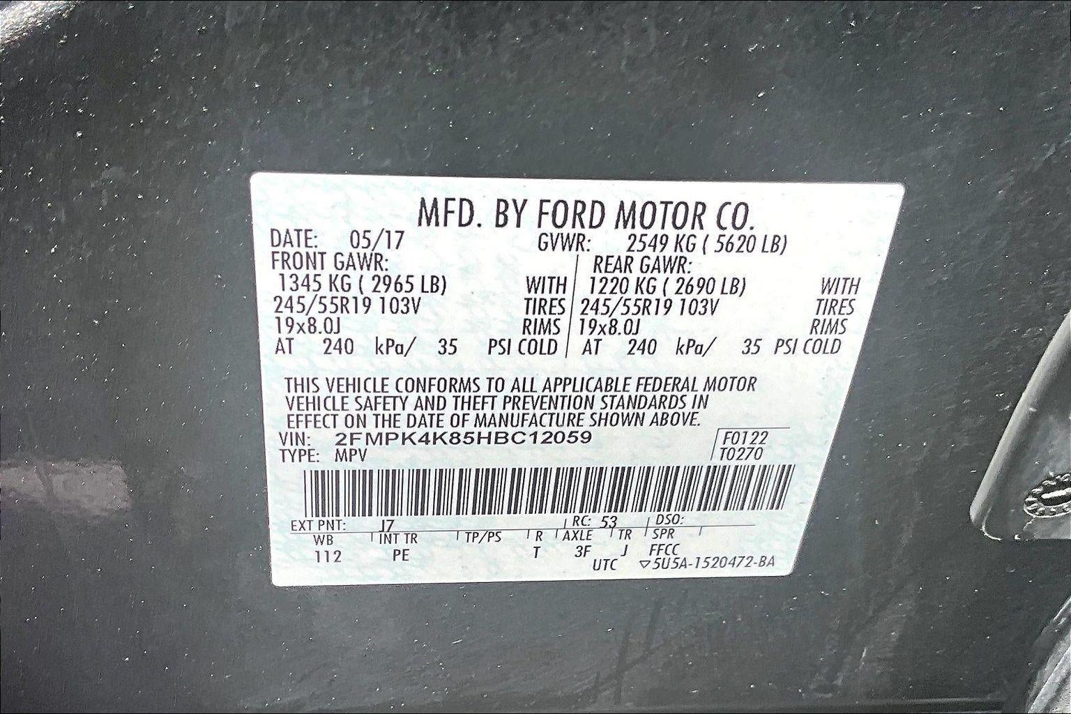 2017 Ford Edge Titanium