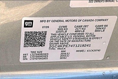 2026 Chevrolet Silverado 2500 HD LTZ