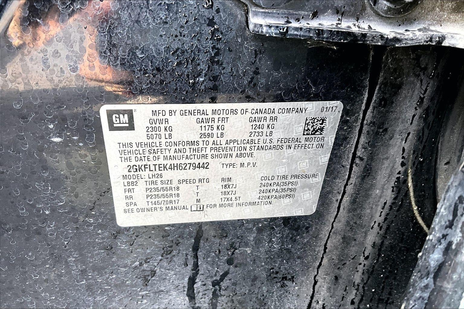 2017 GMC Terrain SLE