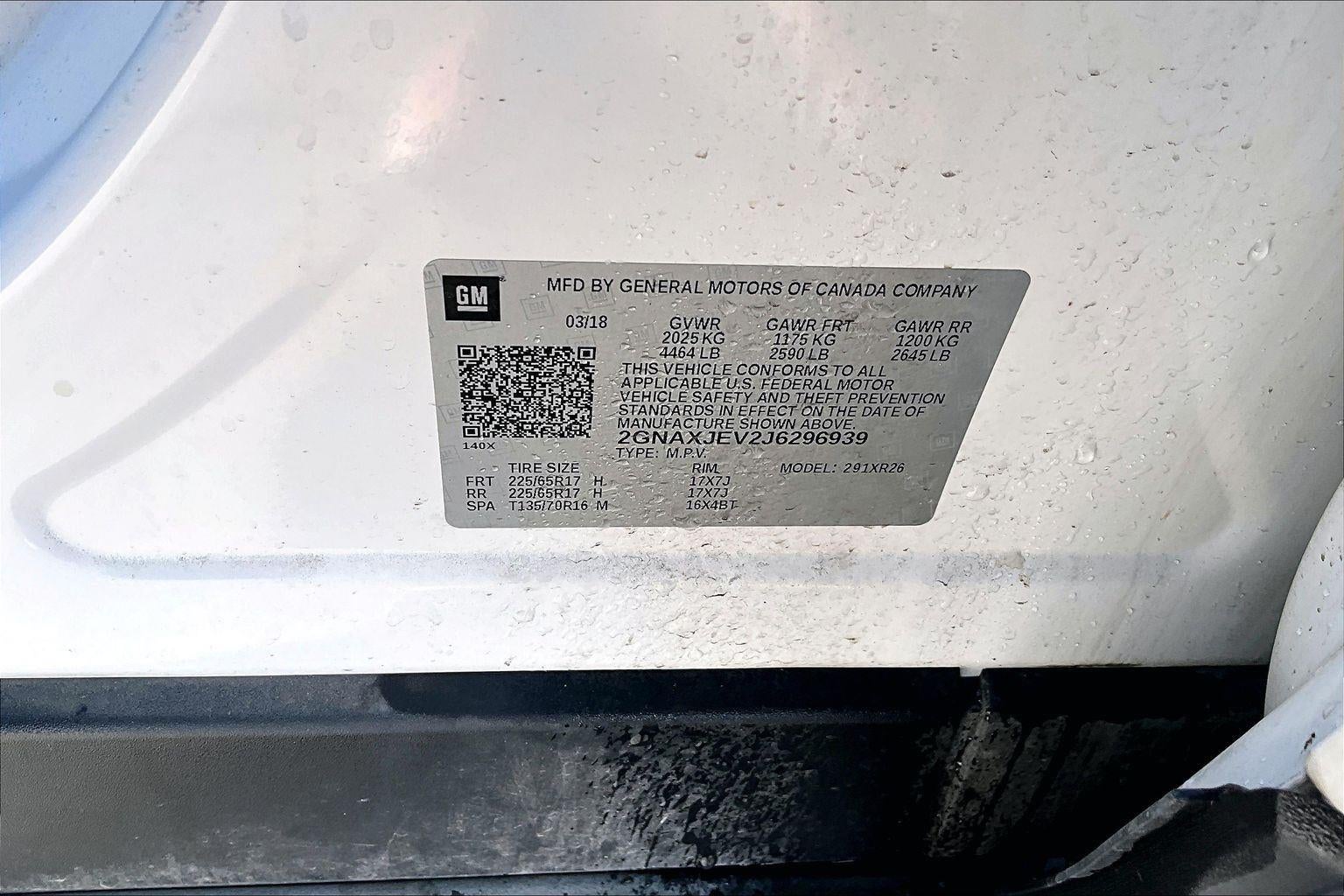 2018 Chevrolet Equinox LT