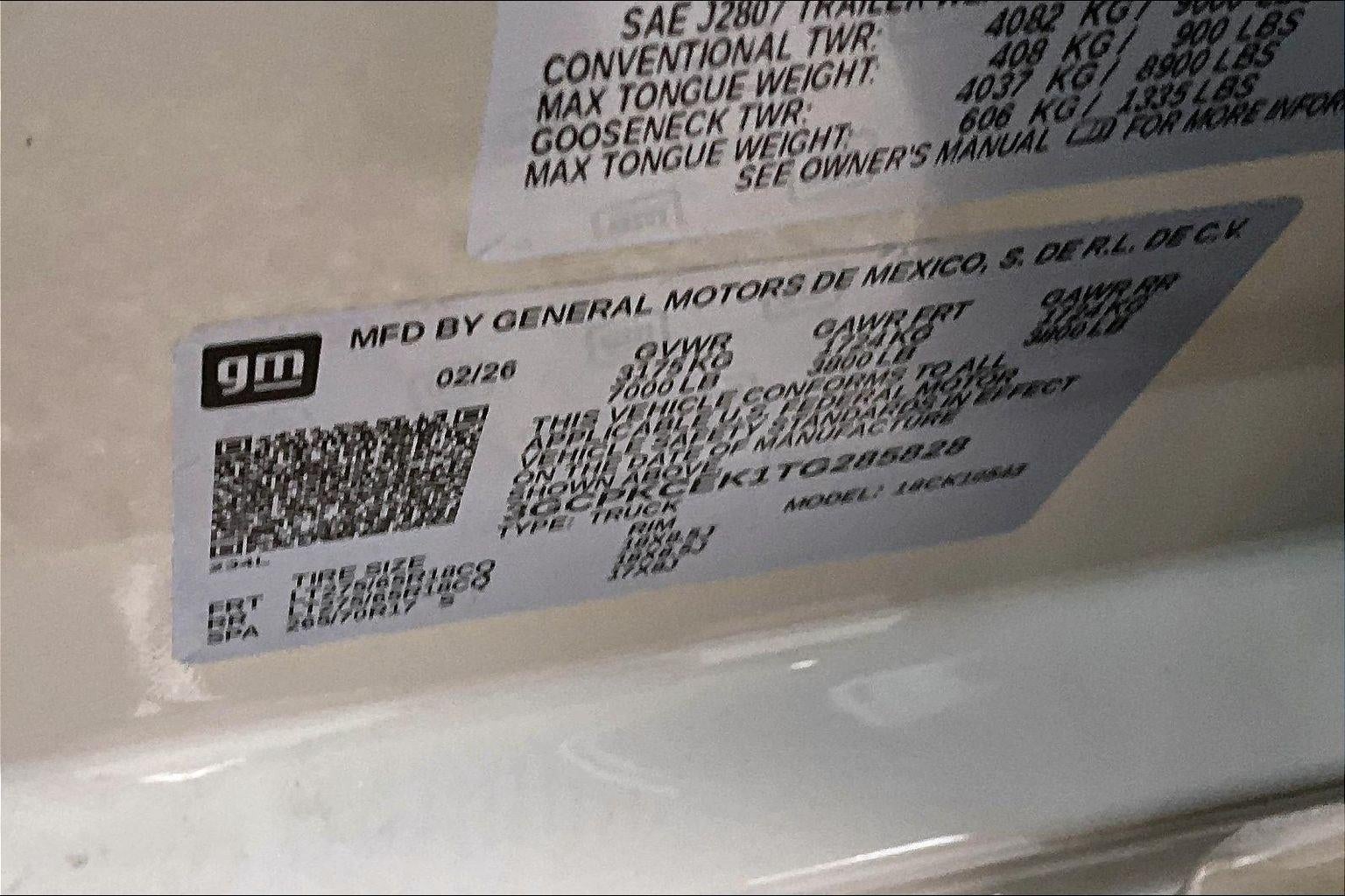 2026 Chevrolet Silverado 1500 Custom Trail Boss