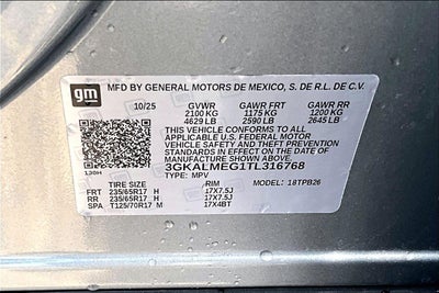 2026 GMC Terrain Elevation