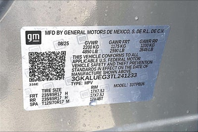 2026 GMC Terrain Elevation