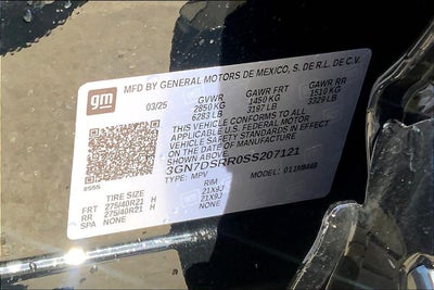 2025 Chevrolet Equinox EV RS