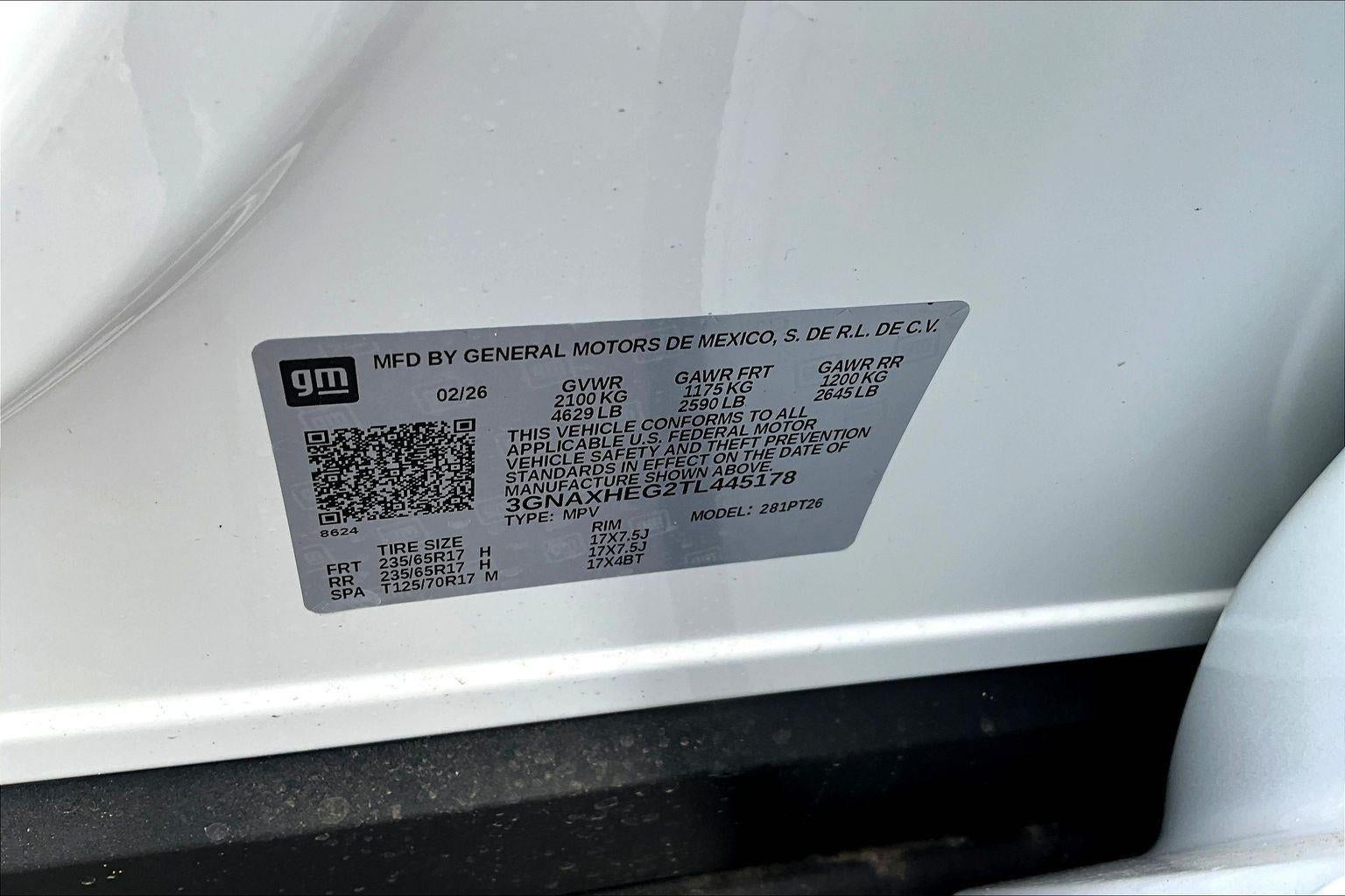 2026 Chevrolet Equinox LT