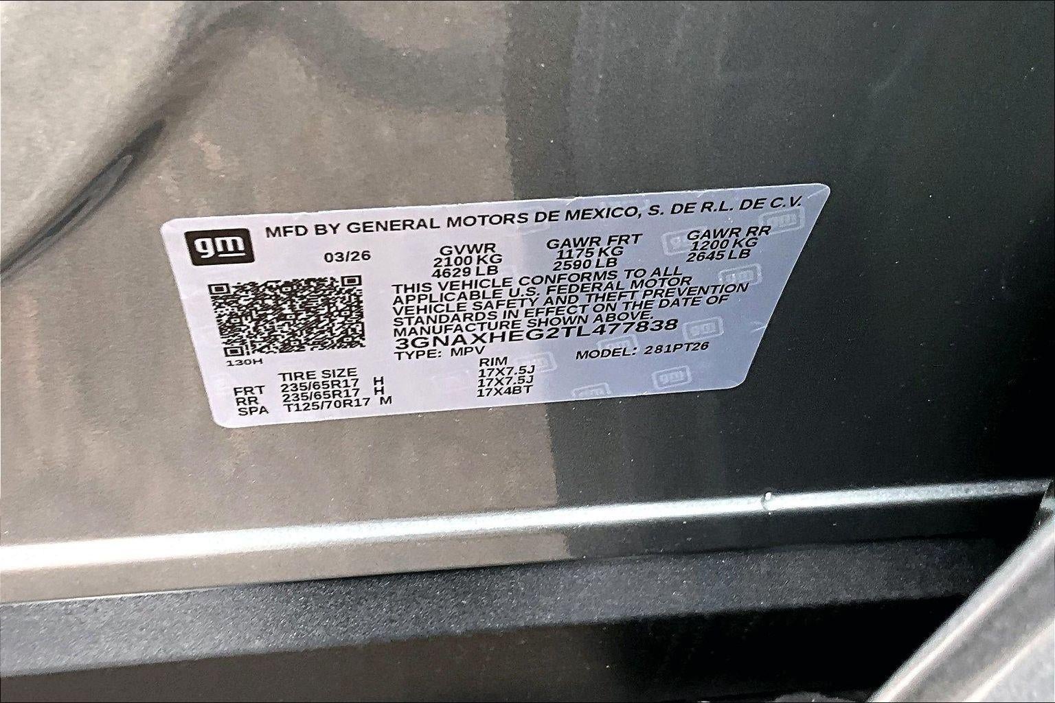 2026 Chevrolet Equinox LT
