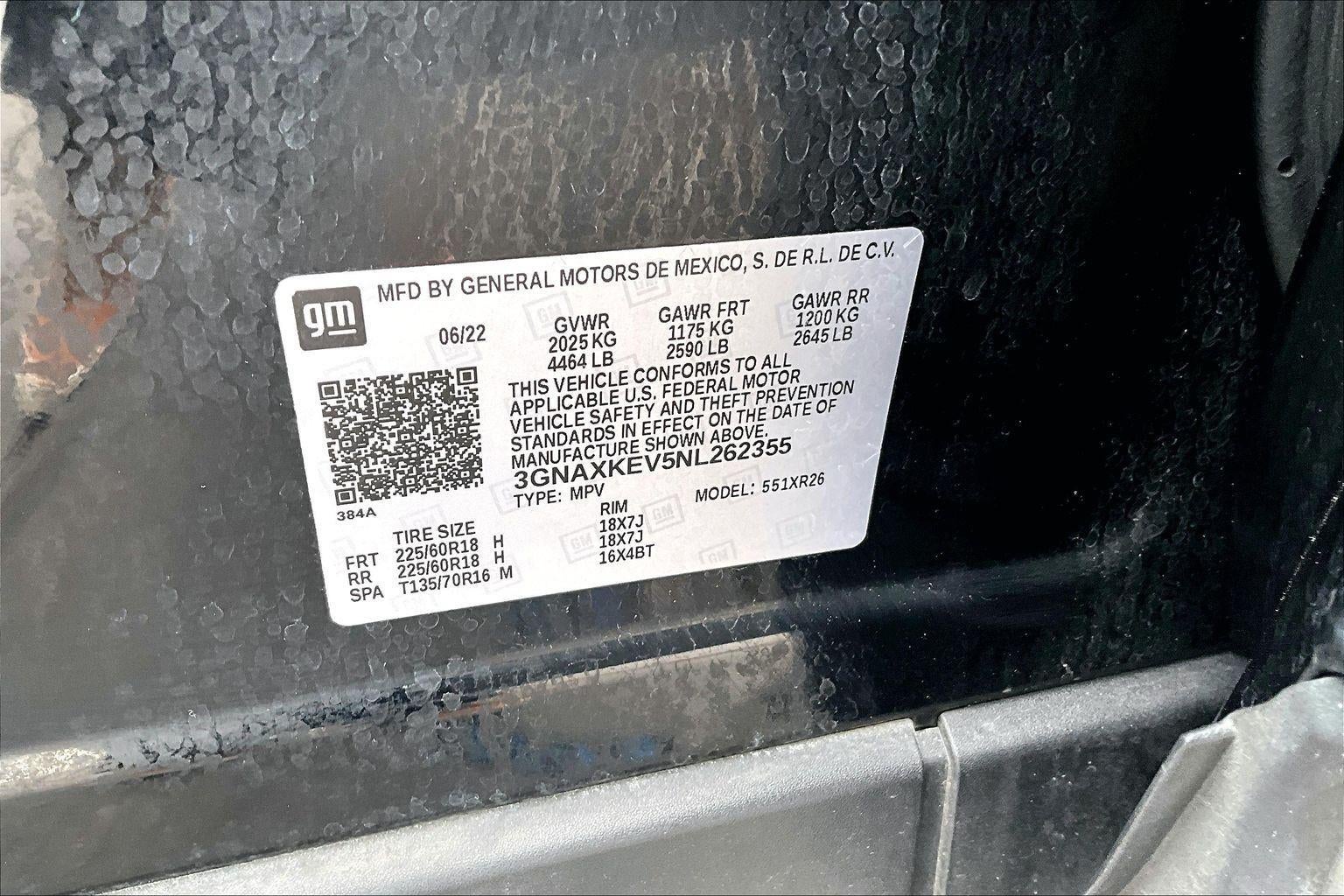 2022 Chevrolet Equinox LT