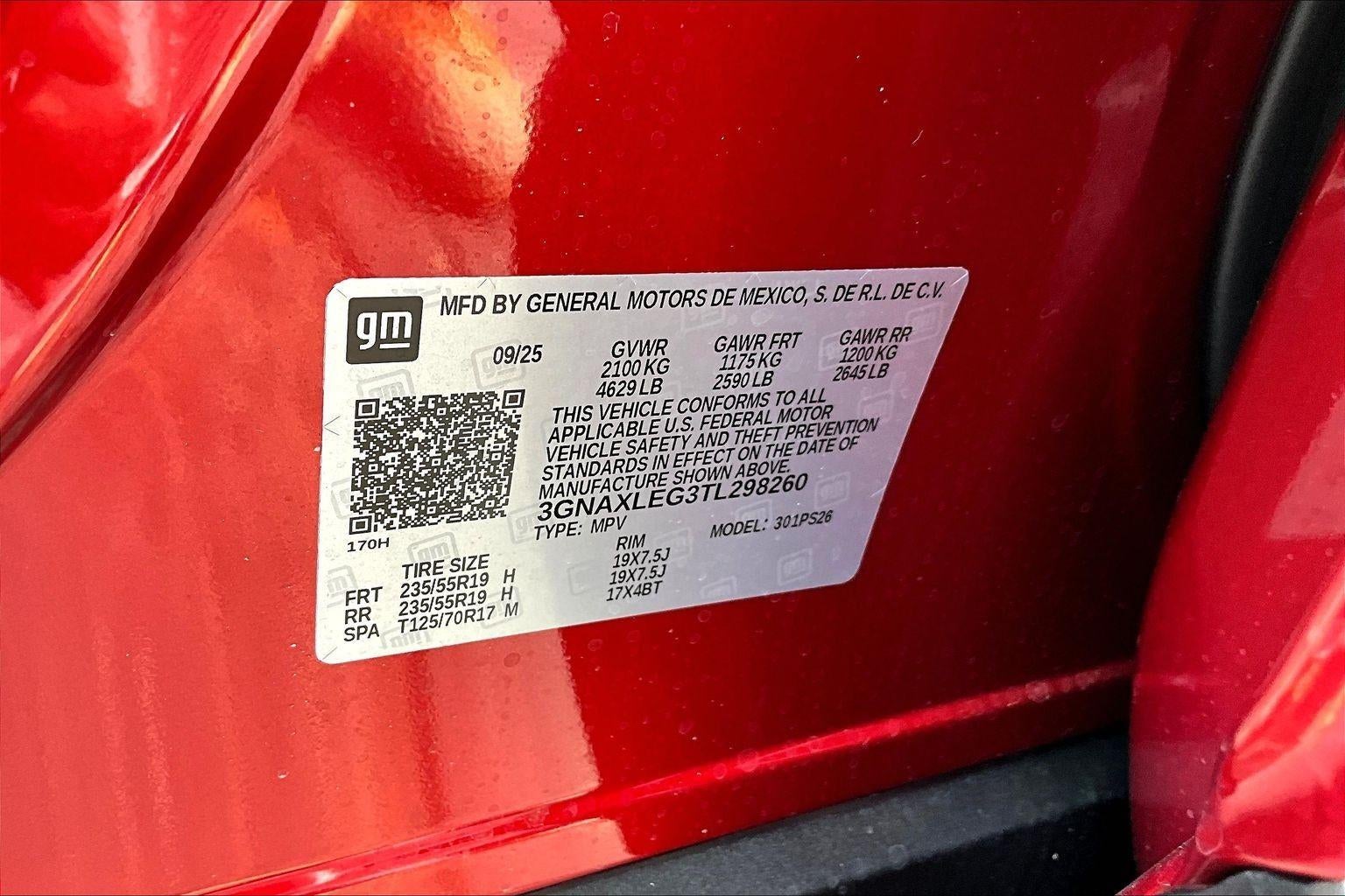 2026 Chevrolet Equinox RS