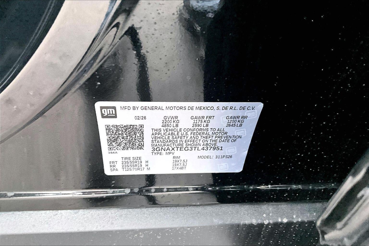 2026 Chevrolet Equinox RS