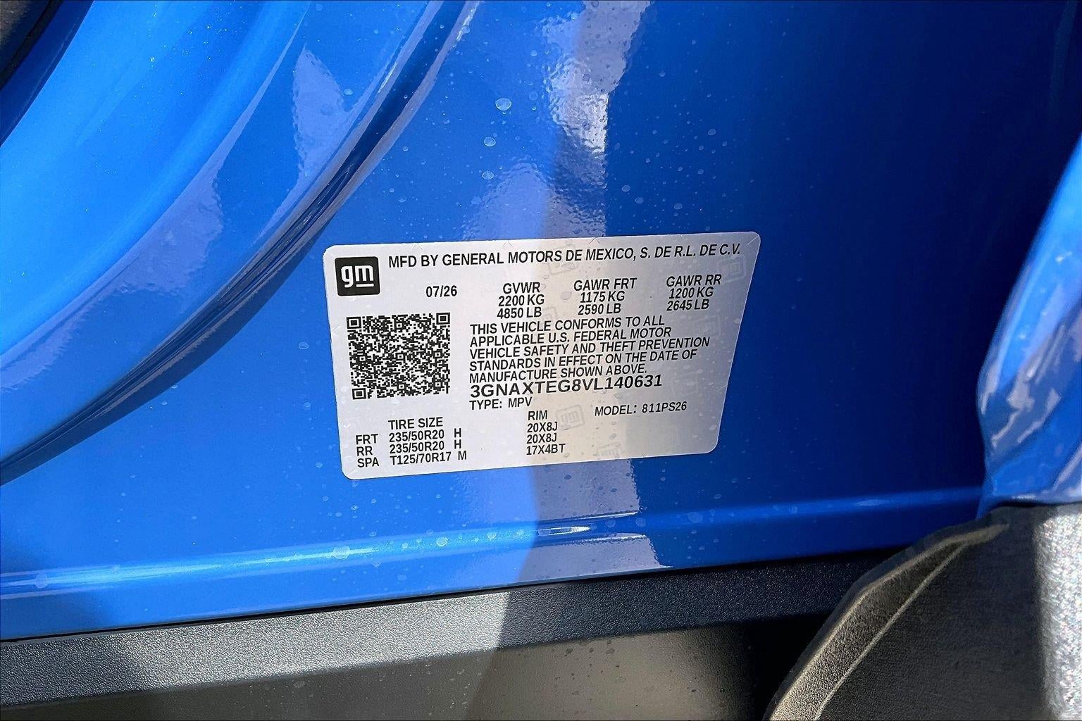 2027 Chevrolet Equinox RS