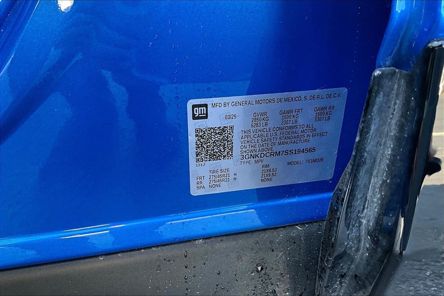 2025 Chevrolet Blazer EV RS