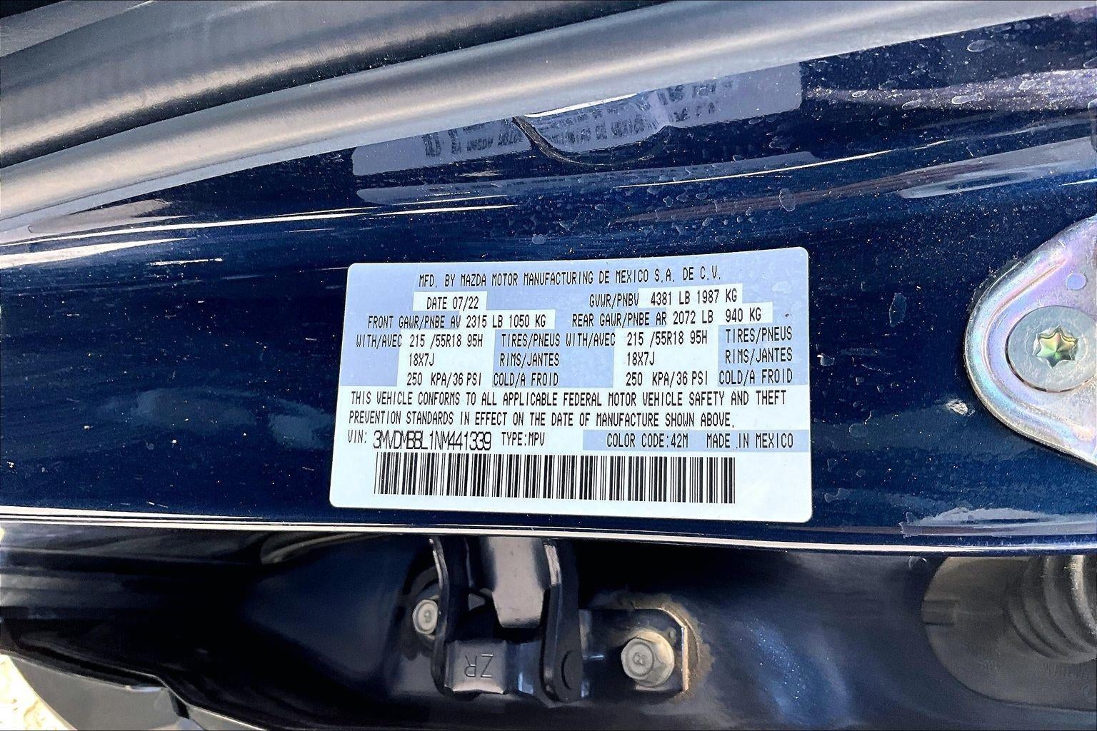 2022 Mazda Mazda CX-30 2.5 S Select Package